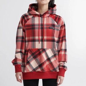 NWOT! Sparkpaws Red Plaid Human Hoodie in 2XL